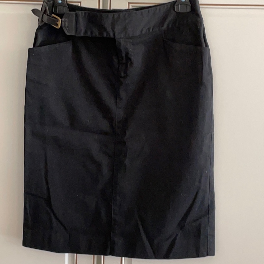 Lauren Ralph Lauren Black Twill skirt